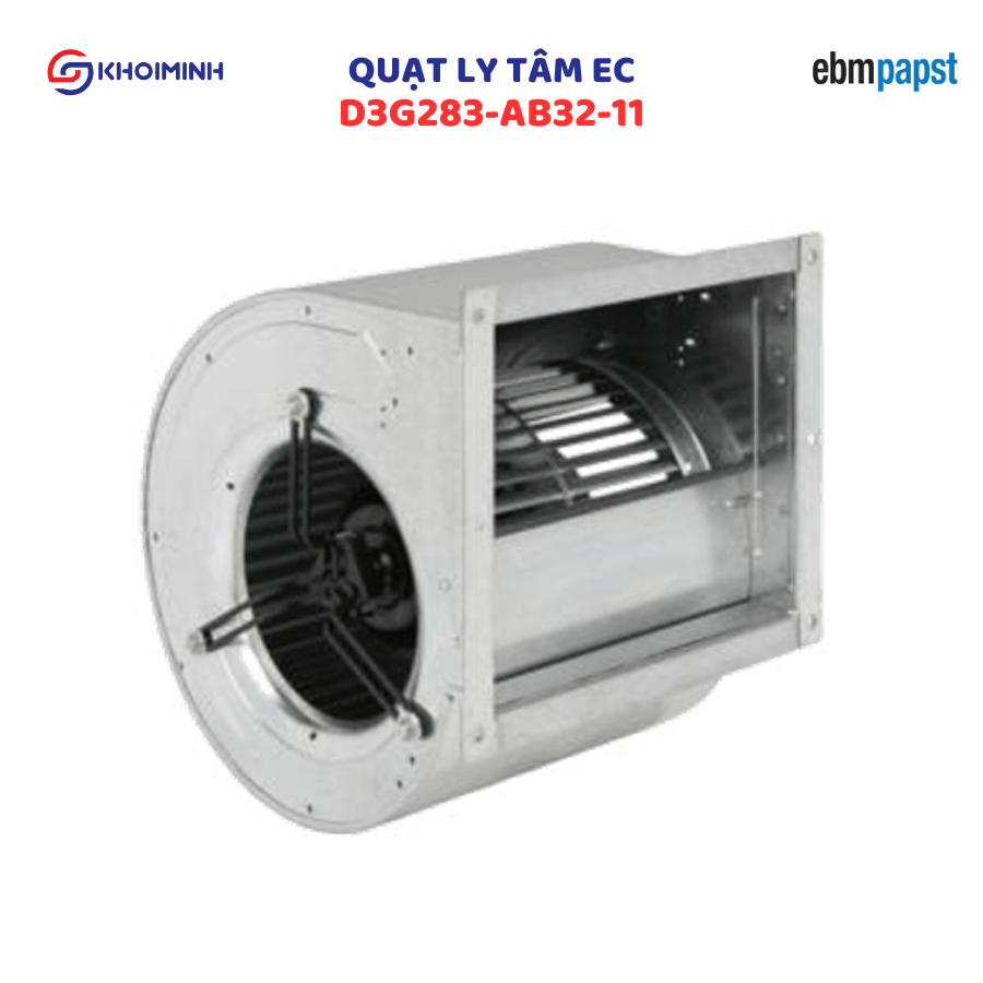 Quạt ly tâm EC EBMPAPST D3G283-AB32-11