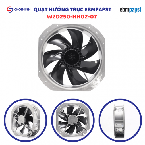 Quạt Hướng Trục EBMPAPST W2D250-HH02-07