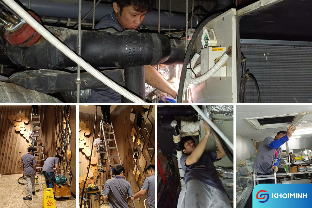 Bảo trì FCU lầu 28 tại Saigon Centre