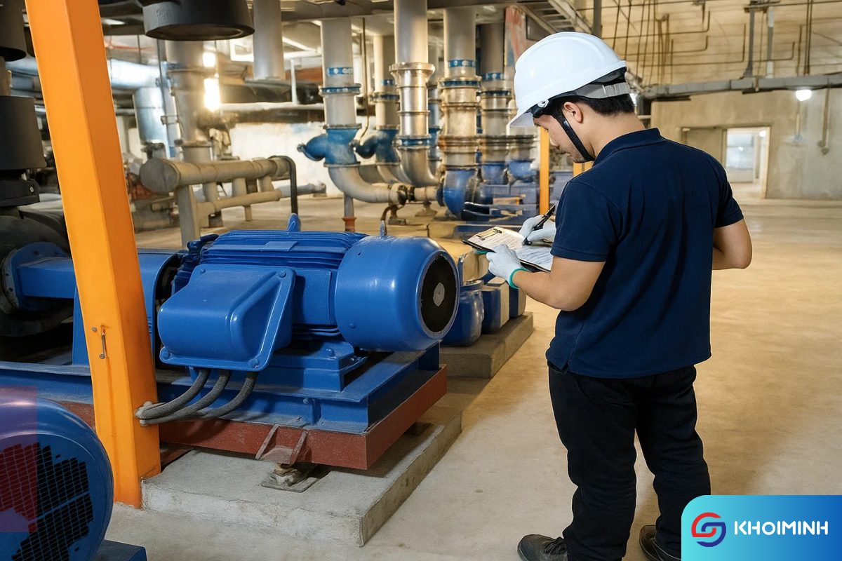 Vệ sinh bơm nước