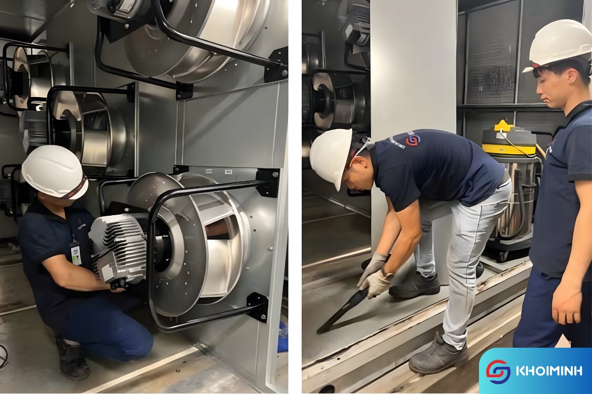 Tiến hành chạy thử - nghiệm thu và bàn giao