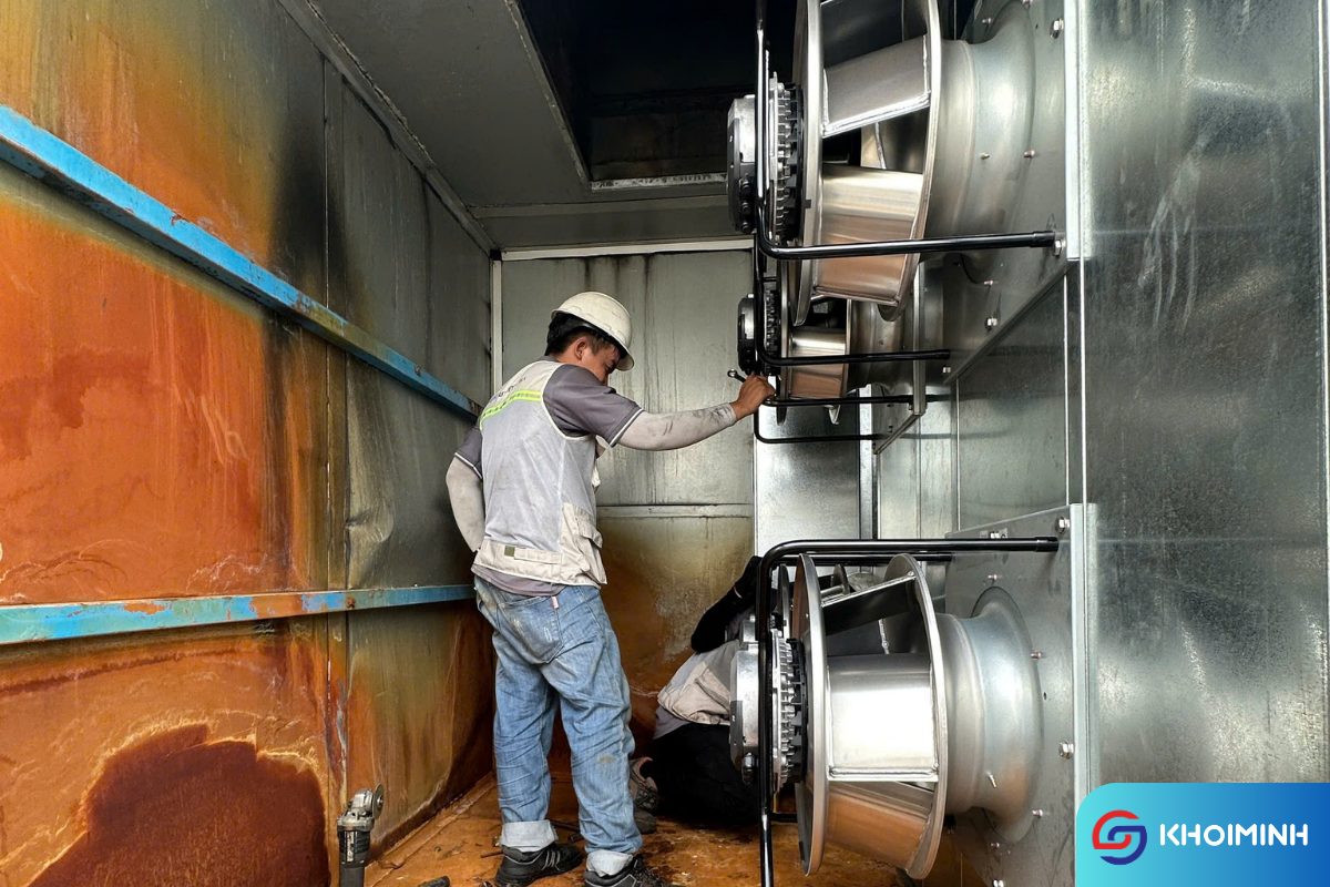 Kết nối hệ thống Quạt EC với bộ điều khiển