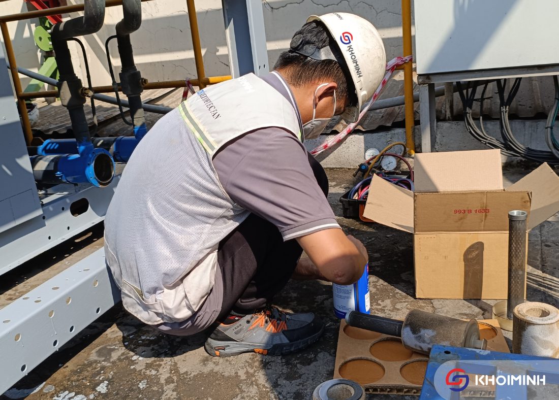 Quy trình bảo trì Chiller tại nhà máy URC