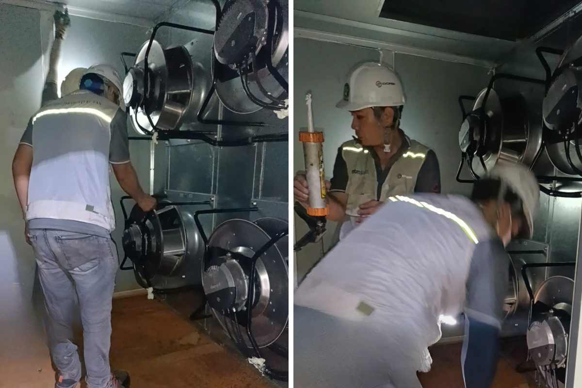 TIến hành chạy thử và bàn giao