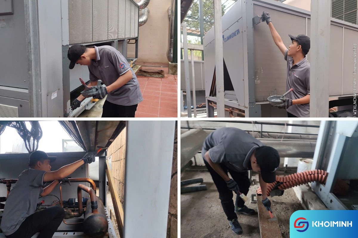 Loi ich sau du an Bao tri bao duong Chiller HVAC