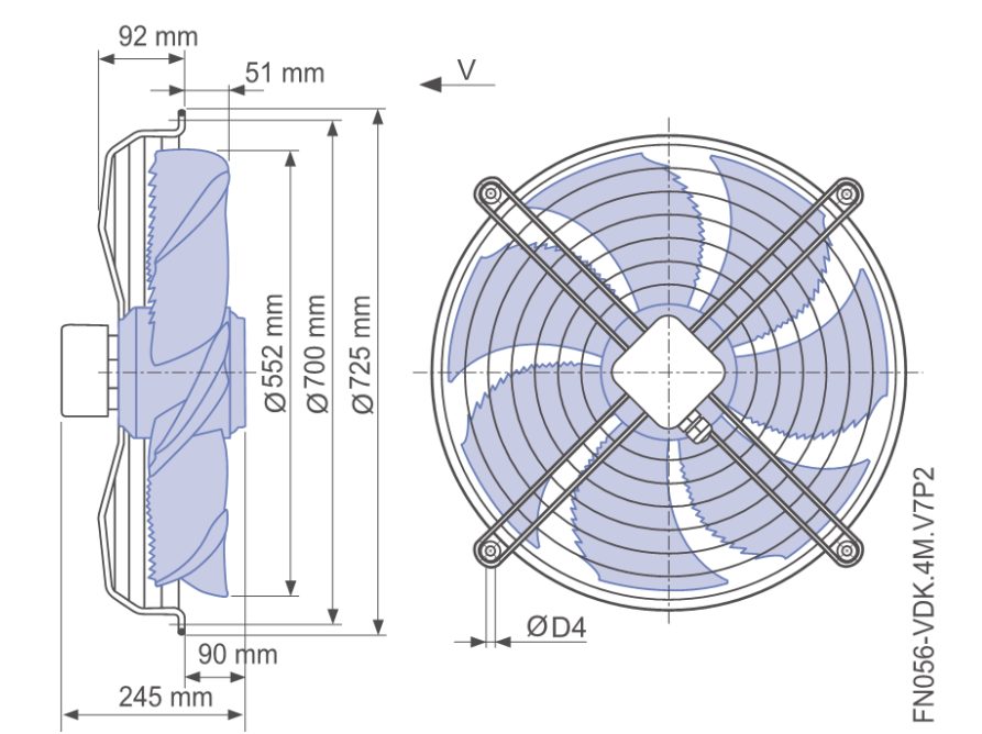 BẢNG VẼ KỸ THUẬT FN056-VDK.4M.V7P2
