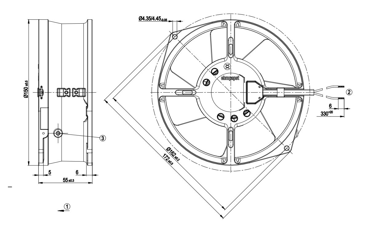bảng vẽ kỹ thuật W2S130-AA25-76